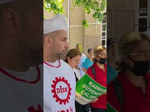 İşçiler alacak ve güvenceli iş talebiyle hastane kampüsünde yürüdü: Çapa yemekhane işçileri direnişin 5'inci gününde