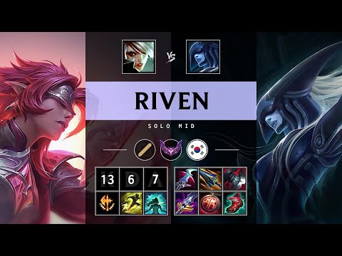 Riven Mid vs Lissandra - KR Master Patch 25.05