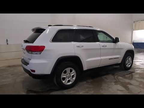2017 Jeep Grand Cherokee 4WD 4dr Laredo in White for sale at Indian Head Chrysler Dodge Jeep Ram Ltd. in Indian Head, SK