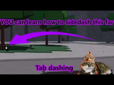 Simple tutorial on how to tab dash | TSB ROBLOX