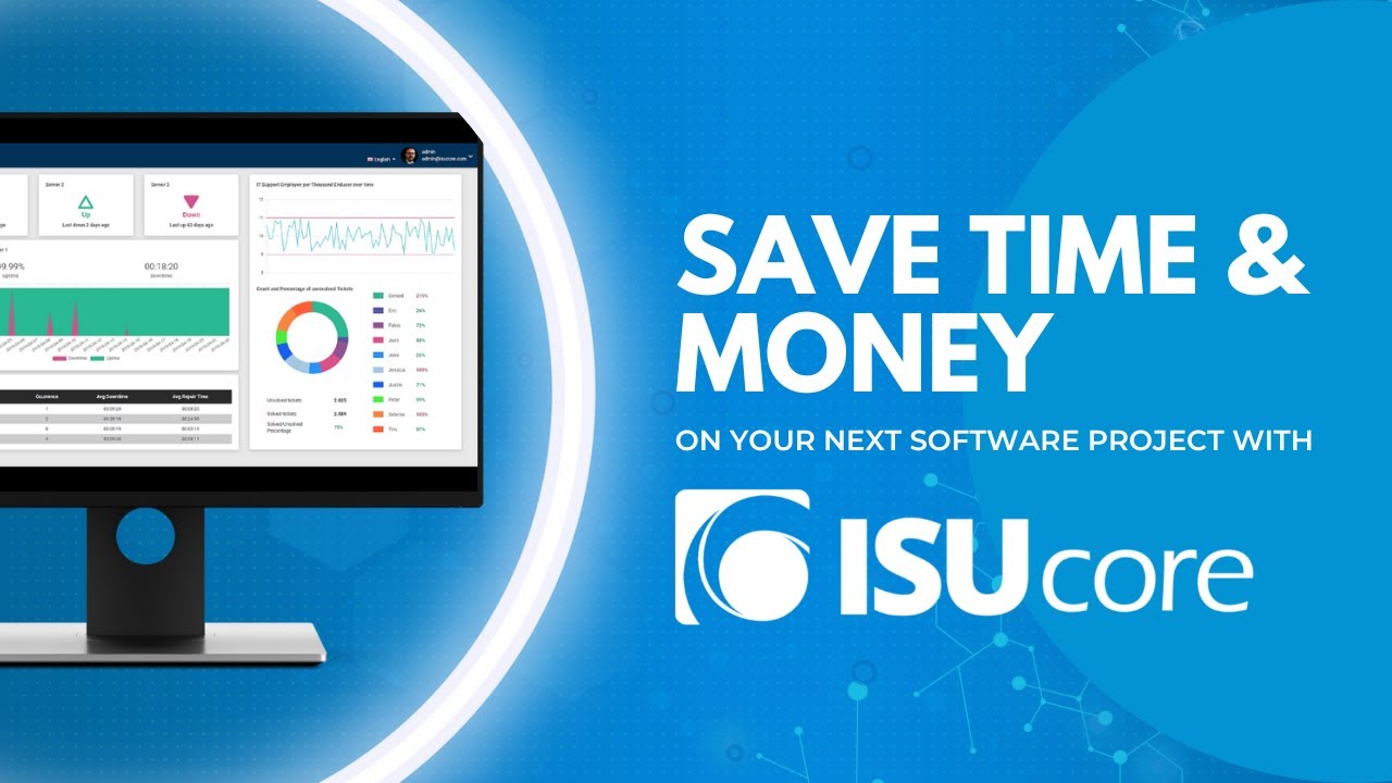 Save Up to 70% of Time & Money in Your Custom Software Projects - ISU Core