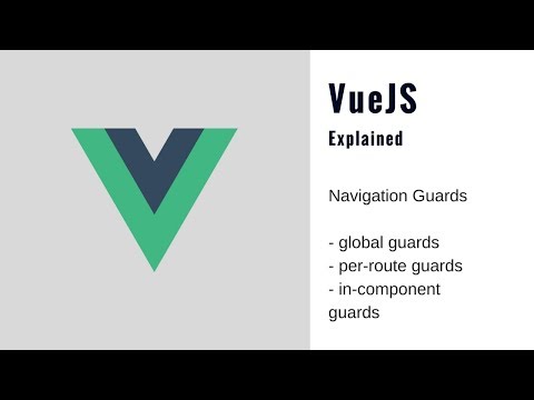 Vue Router Tutorial - Navigation Guards (2018)