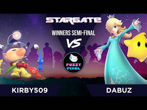 kirby509 (Olimar) vs Dabuz (Rosalina) - Winners Semi-Final - Stargate #45