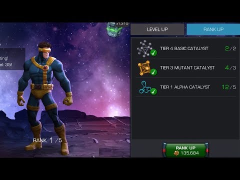 Alpha Catalysts/Rank Up/6-Stars talk | MARVEL: Spidey (Contest of Champions)