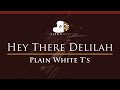 Plain White T S Hey There Delilah HIGHER Female Key It S Piano Karaoke Instrumental