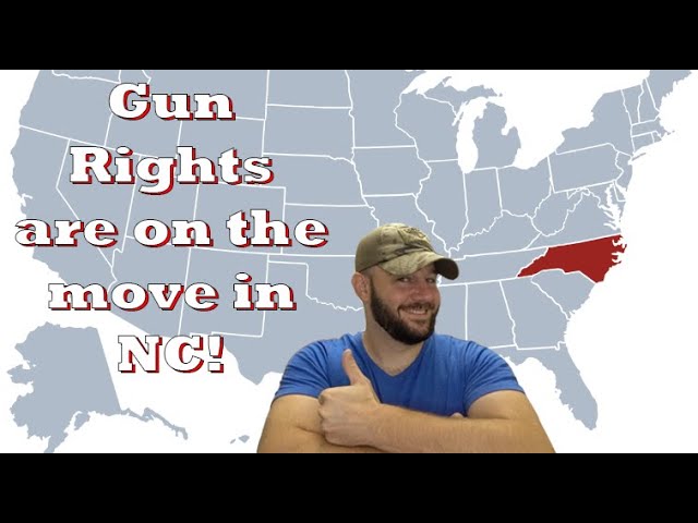 Gun Rights are on the MOVE in North Carolina!  Repubs passing a bill to REMOVE GUN CONTROL!