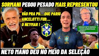 SORMANI FALOU O QUE TODO MUNDO PENSA E PASSOU DOS LIMITES ! SELEÇÃO BRASILEIRA ELIMINADA !