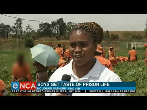 Boys get taste of prison life