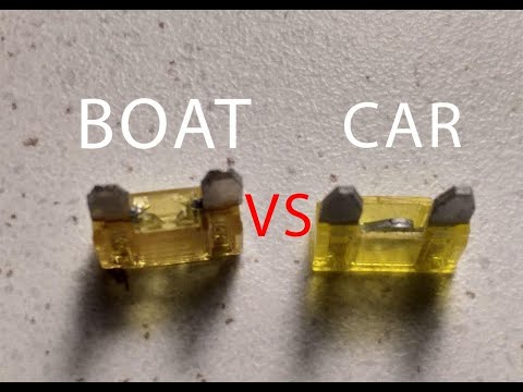 Are Marine fuses the same as automotive?