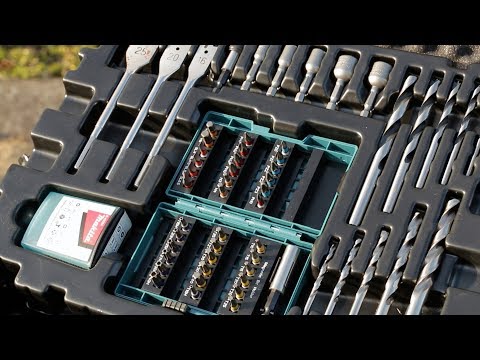Grąžtas Grąžtų komplektas metalui Makita B-67795; 19 vnt. video