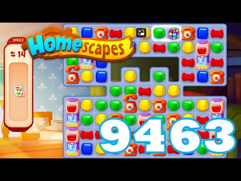 Homescapes Level 9463 HD | 3 - match puzzle game | Gameplay Walkthrough | android | GameGo Game IOS