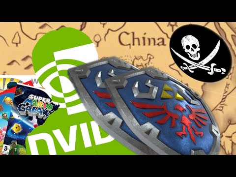 Nvidia's Shields for their Chinese Wii Game Releases