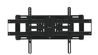 Amazon Basics Heavy Duty Dual Arm, Full Motion Articulating TV Mount Review