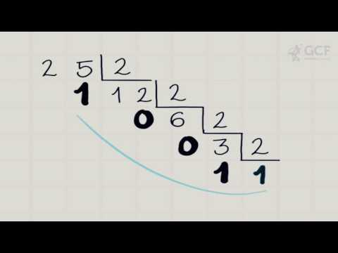 Como transformar um Número Decimal em Binário