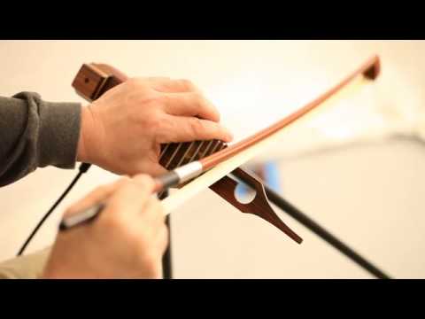 ダクソフォンのセッティング法と弓を使った基本奏法【サンレコ2014年６月号連動】
