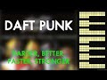 Daft Punk - Harder, Better, Faster, Stronger [HQ Piano Cover]