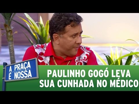 A Praça é Nossa (24/11/16) - Paulinho Gogó leva sua cunhada no médico