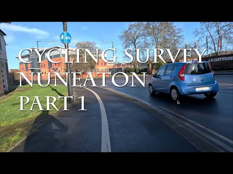 Cycleways, if any, in Nuneaton:  Part 1