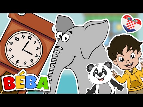 SAT TIK TAK TIK | Hrvatske dječje pjesme | BÉBA