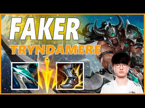 ⚡FAKER TRYNDAMERE MID GAMEPLAY⚡SEASON 12 LEAGUE OF LEGENDS