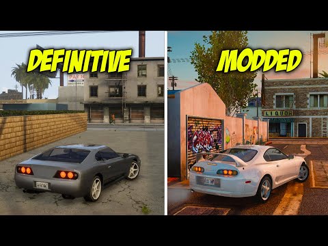 Modded GTA San Andreas Looks BETTER Than Definitive Edition!