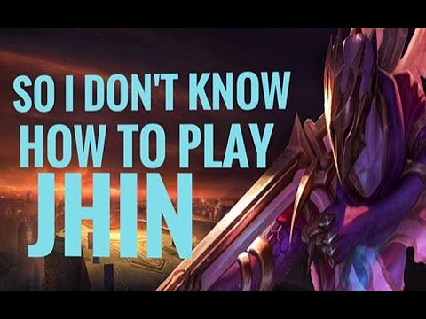 "So i dont know how to play Jhin" Season 10 Montage