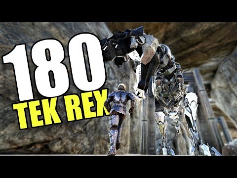 180 TEK REX TAMED! | ARK Official PVP Tribe Life Series | ARK: Survival Evolved | EP 37