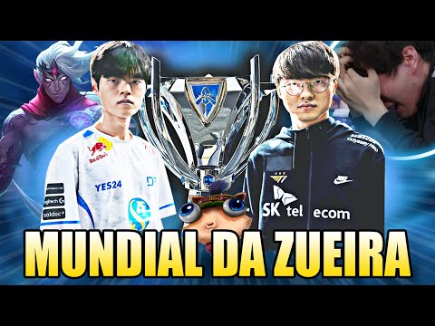 T1 e DRX fazendo a MELHOR FINAL DE TODAS - MUNDIAL DA ZUEIRA (FINAL)