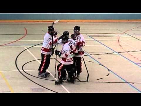 Schönes Tor von Dennis Hasenstab zum 3:2 gegen die Empelde Maddogs