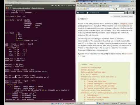 1 - Sokoban - Haskell Live Coding