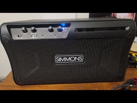 Simmons DA2108 100W Electronic Drum Monitor Amplifier – Tested & Working image 7
