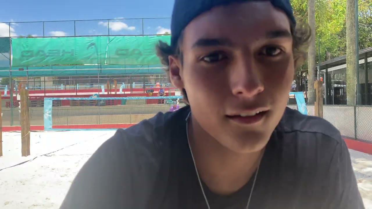 Treino de Beach Tennis