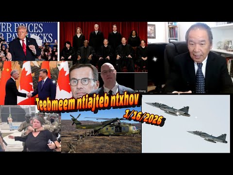 Tebchaws Meskas yog rau dawb xwb, ICE ua phem heev, Kws txiav plaub pab Trump, ntiajteb tawmtsam Tru