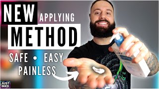How to APPLY Healing Ointment &amp; Moisturizer on a NEW tattoo | THE BEST NEW METHOD I ALWAYS USE