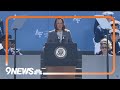 Kamala Harris delivers commencement speech at Air Force Academy graduation