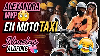 Alexandra MVP Rescatada Por Bomberos en Ascensor Dañado Conoce Moto Taxi (Novelas Alofoke)