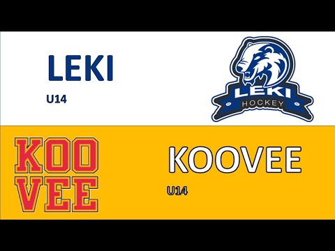 U14 KooVee - LeKi Lempäälä Kiekkobussi Areena 18.9.2021