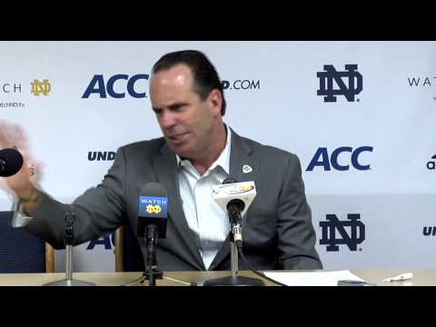 Coach Mike Brey Post Game Press Conference - Cornell