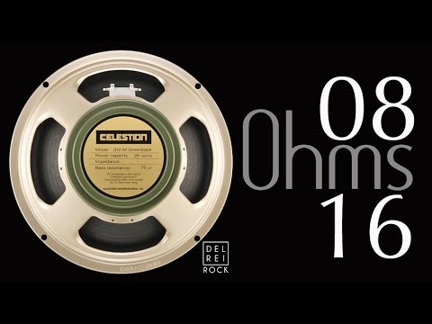 Celestion Greenback G12M 16 Ohms VS 08 Ohms