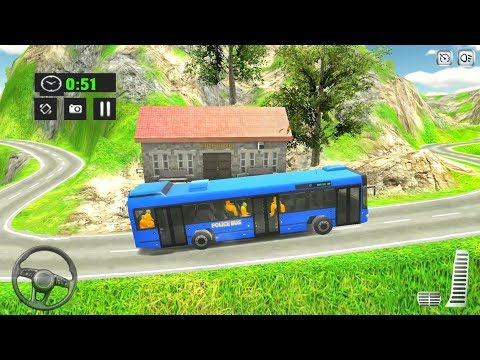 Police Bus Drive Game - Prisoner Transport Bus - Android Gameplay