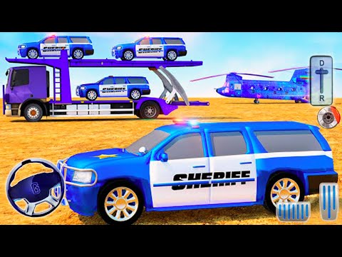Real Police Transporter Truck - Offroad Police Car - Android Games