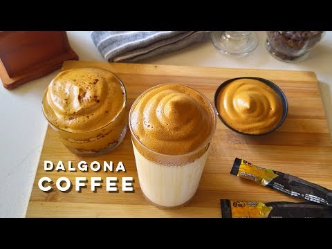 Dalgona Coffee Recipe | 3 Ingredients Non-Dairy Coffee Cream | Magic Coffee