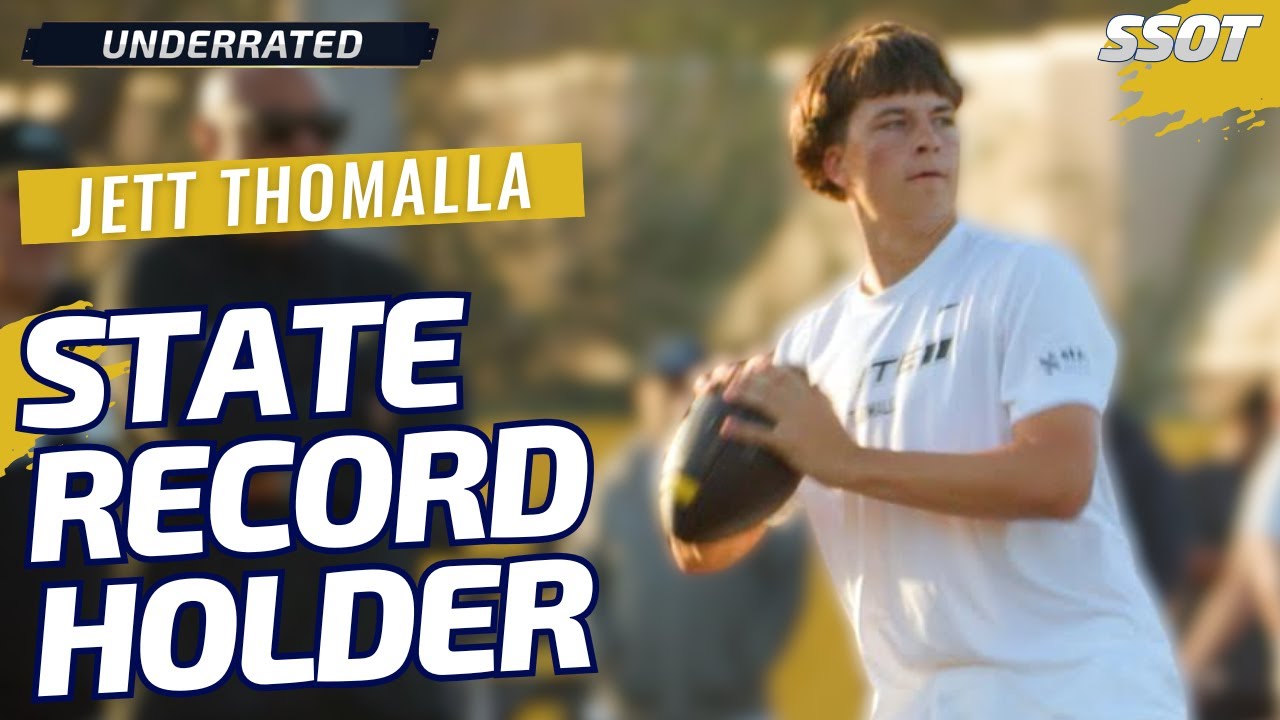 Jett Thomalla Shines: Record-Breaking QB Chooses Alabama