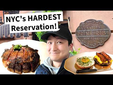 Is NYC's Most EXCLUSIVE Restaurant Worth it? 4 Charles Prime Rib Review