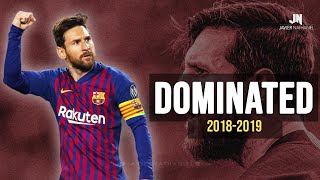 Lionel Messi Dominating Everyone 2019! Dribbling Skills & Goals