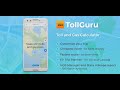 Toll & Gas Calculator - Car, Truck, free | TollGuru | English