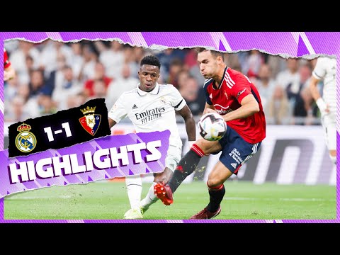 Real Madrid 1-1 Osasuna | HIGHLIGHTS | LaLiga 2022/23