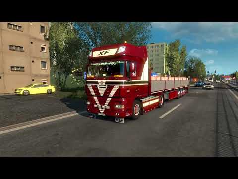 ETS2 1.33 ProMods 2.32 Daf 105 XF Kaunas-Olsztyn