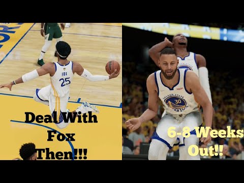 Nba 2k22 Mycareer - Warriors Vs Grizzlies - Please 2k Not Curry SMH Not Like This!!! WOW
