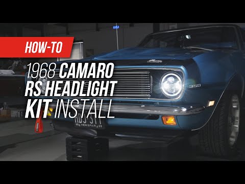 How To Install Detroit Speed’s 1968 Camaro RS Headlight Door Kit